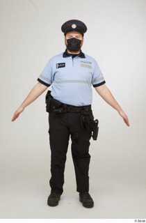  Photos Michael Summers Policeman A pose pose A standing whole body 0001.jpg